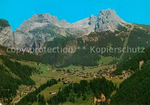 AK / Ansichtskarte Wolkenstein Groeden Selva di Val Gardena Kat. Selva Val Gardena Tirol