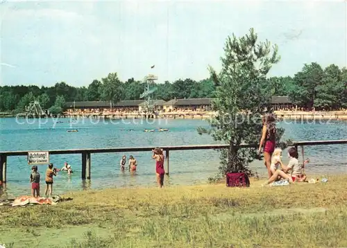 AK / Ansichtskarte Dessau Rosslau Strandbad Adria Kat. Dessau Rosslau