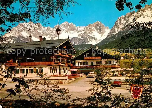 AK / Ansichtskarte Going Wilden Kaiser Tirol Alpengasthof Stangl  Kat. Going am Wilden Kaiser