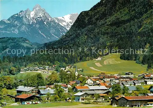 AK / Ansichtskarte Bad Haering Tirol mit Wildem Kaiser Kat. Bad Haering