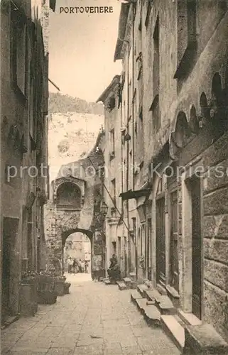 AK / Ansichtskarte Portovenere Gasse