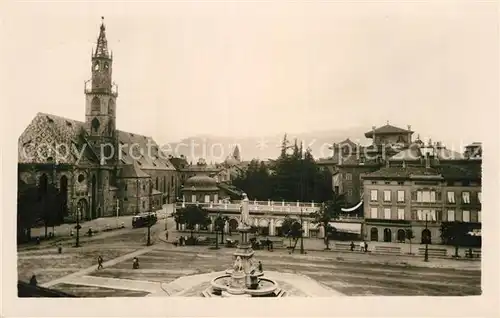 AK / Ansichtskarte Bolzano Piazza Vittorio Emanuele III Chiesa Kat. Bolzano