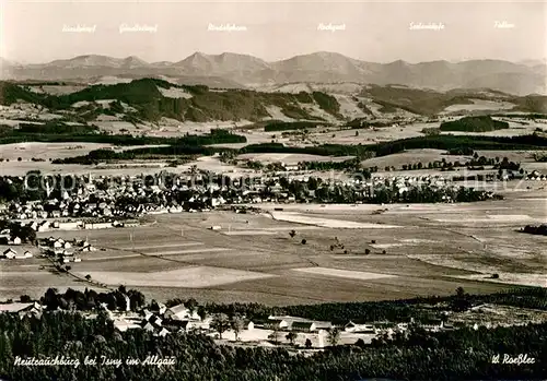 AK / Ansichtskarte Neutrauchburg Panorama Kat. Isny im Allgaeu