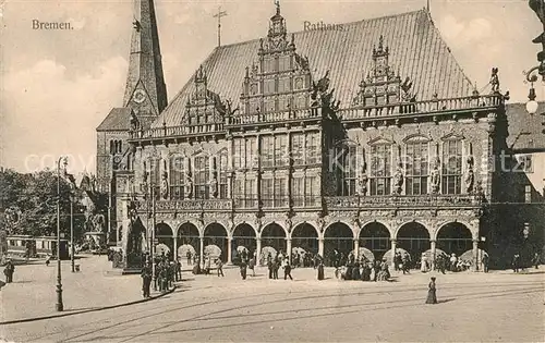 AK / Ansichtskarte Bremen Rathaus Kat. Bremen