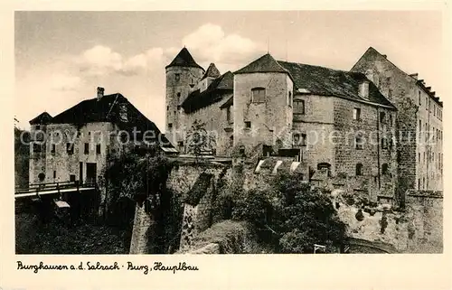 AK / Ansichtskarte Burghausen Salzach Burg Hauptbau Kat. Burghausen