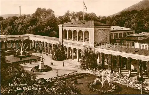 AK / Ansichtskarte Bad Kissingen Kleiner Kursaal mit Arkaden Kat. Bad Kissingen