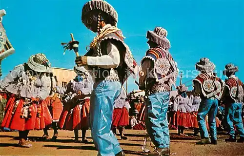 AK / Ansichtskarte Bolivien Baile Tipico LLamerada Kat. Bolivien