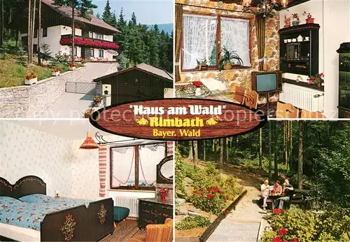 AK / Ansichtskarte Rimbach Bayrischer Wald Haus am Wald Ferienwohnung Kat. Rimbach