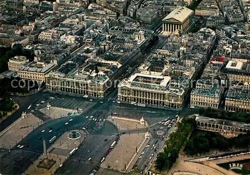 AK / Ansichtskarte Paris Place de la Concorde et la Madeleine Fliegeraufnahme Kat. Paris