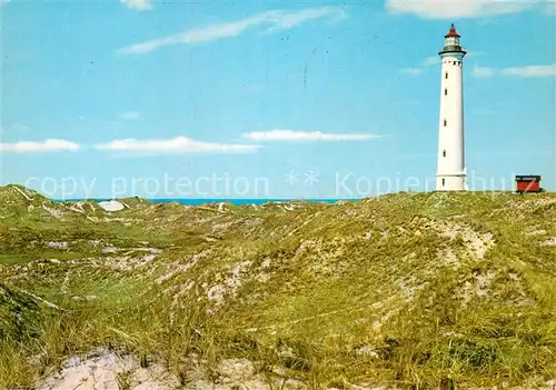 AK / Ansichtskarte Hvide Sande Duenen Leuchtturm Kat. Daenemark