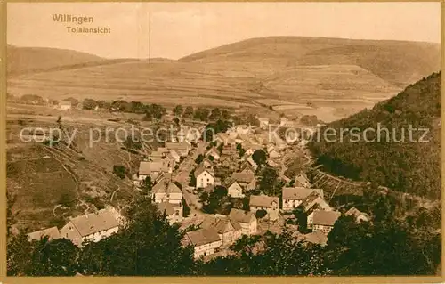 AK / Ansichtskarte Willingen Sauerland Totalansicht  Kat. Willingen (Upland)