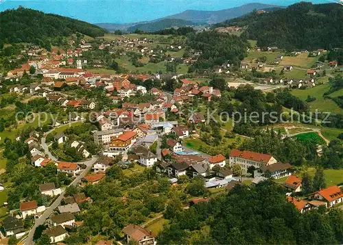 AK / Ansichtskarte Schoenberg Bayerischer Wald Fliegeraufnahme