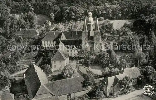 AK / Ansichtskarte Steinheim Westfalen Marienkloster Fliegeraufnahme Kat. Steinheim