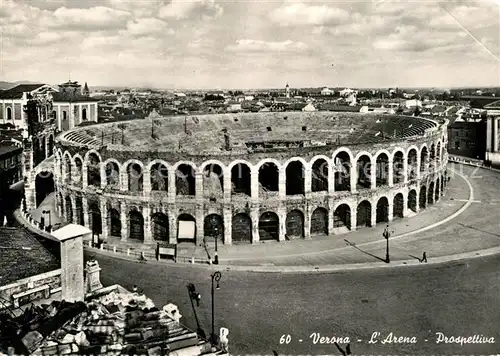 AK / Ansichtskarte Verona Veneto Arena Prospettiva Kat. Verona