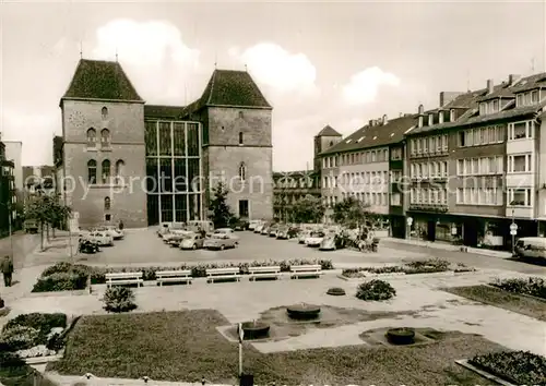 AK / Ansichtskarte Hildesheim Anlagen hinter dem Rathaus Kat. Hildesheim