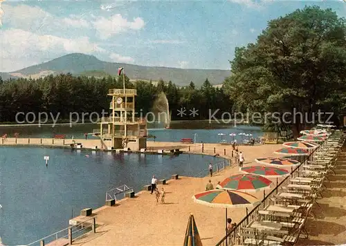 AK / Ansichtskarte Grossschoenau Sachsen Waldstrandbad Kat. Grossschoenau Sachsen