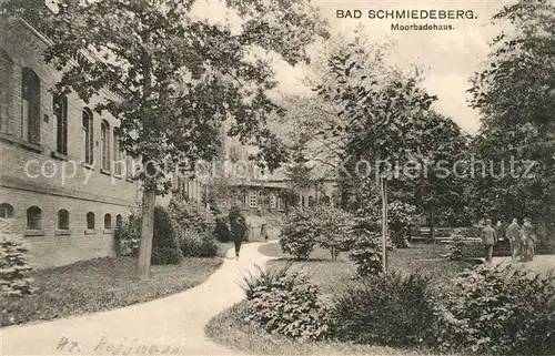 AK / Ansichtskarte Bad Schmiedeberg Moorbadehaus Kat. Bad Schmiedeberg Duebener Heide