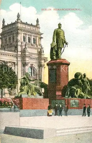 AK / Ansichtskarte Berlin Bismarckdenkmal Kat. Berlin