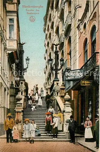 AK / Ansichtskarte Blankenberghe Escalier des Boulangers Kat. 