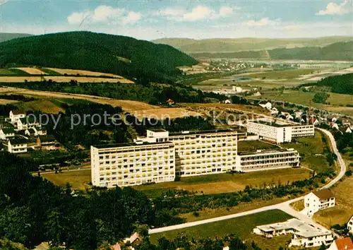 AK / Ansichtskarte Bad Hersfeld Fliegeraufnahme Kreiskrankenhaus Kat. Bad Hersfeld