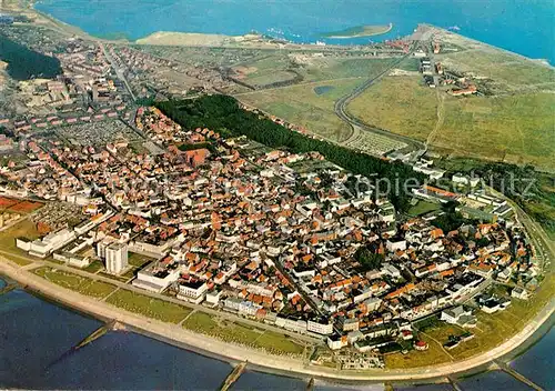 AK / Ansichtskarte Norderney Nordseebad Fliegeraufnahme Kat. Norderney