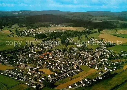 AK / Ansichtskarte Usseln Fliegeraufnahme Kat. Willingen (Upland)