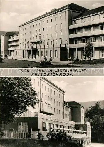 AK / Ansichtskarte Friedrichroda Ferienheim Walter Ulbricht Kat. Friedrichroda