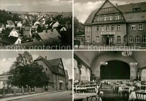 AK / Ansichtskarte Weissenborn Hermsdorf HO Gaststaette Vertragsheim Thueringer Hof Kat. Weissenborn Hermsdorf