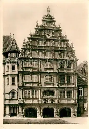 AK / Ansichtskarte Braunschweig Gewandhaus Giebelhaus Kat. Braunschweig