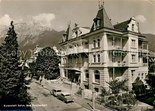 AK / Ansichtskarte Bad Reichenhall Kuranstalt Salus Kat. Bad Reichenhall