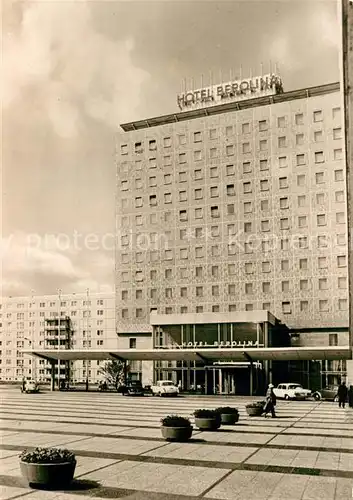 AK / Ansichtskarte Berlin Hotel Berolina Karl Marx Allee Hauptstadt der DDR Kat. Berlin