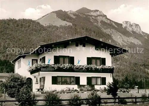 AK / Ansichtskarte Schleching Pension Gaestehaus Josef Pfaffinger Alpen Kat. Schleching