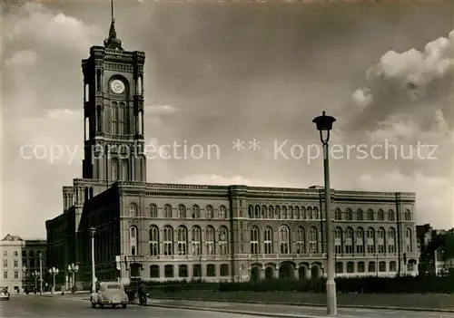 AK / Ansichtskarte Berlin Rathaus Kat. Berlin