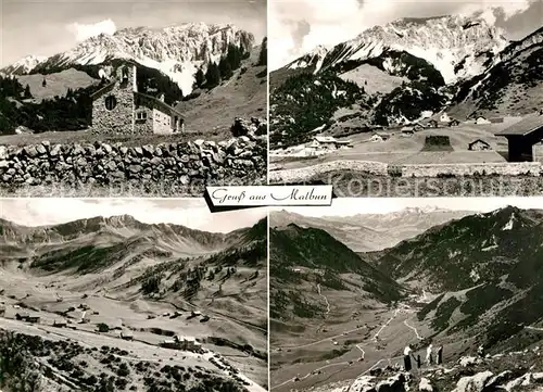 AK / Ansichtskarte Malbun Alpenhotel Landschaftspanorama Alpen Kat. Triesenberg Liechtenstein