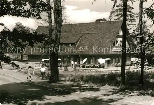 AK / Ansichtskarte Friedrichroda Heuberghaus Gaststaette Restaurant Kat. Friedrichroda