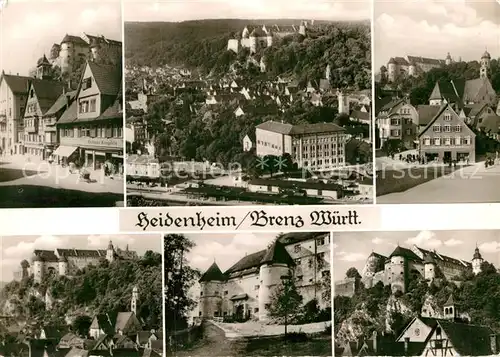 AK / Ansichtskarte Heidenheim Brenz Teilansichten Schloss Kat. Heidenheim an der Brenz