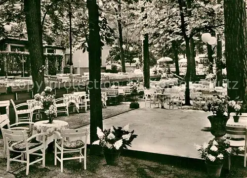 AK / Ansichtskarte Zehlendorf Berlin Onkel Toms Huette Wald Terrassen Restaurant Kat. Berlin