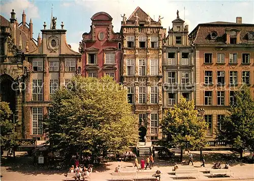 AK / Ansichtskarte Gdansk Altstadthaeuser  Kat. Gdansk