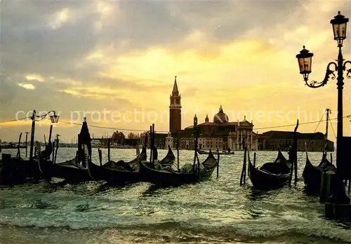 AK / Ansichtskarte Venezia Venedig St. Markus Kai bei Sonneaufgang Kat. 
