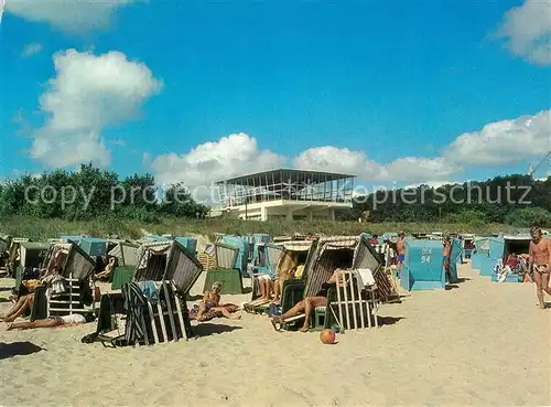 AK / Ansichtskarte Baabe Ostseebad Ruegen Strand Restaurant Inselparadies Kat. Baabe