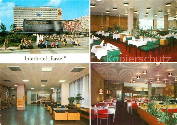 AK / Ansichtskarte Dresden Interhotel Bastei Restaurant