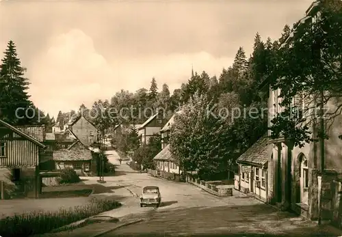 AK / Ansichtskarte Schierke Harz Unterschierke Ortspartie Kat. Schierke Brocken