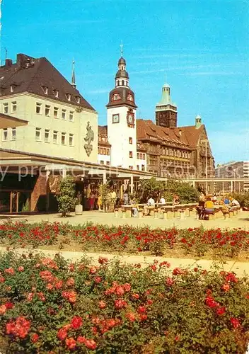 AK / Ansichtskarte Karl Marx Stadt Rathaus Rosenhof Kat. Chemnitz