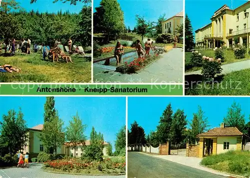 AK / Ansichtskarte Antonshoehe Breitenbrunn Kneipp Sanatorium