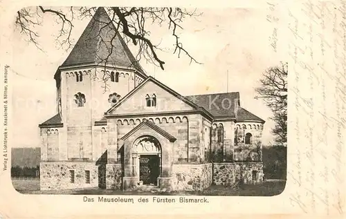 AK / Ansichtskarte Friedrichsruh Aumuehle Bismarck Mausoleum Kat. Aumuehle