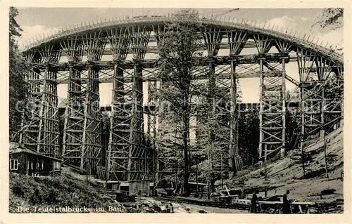 AK / Ansichtskarte Saale Teufelstalbruecke Kat. 