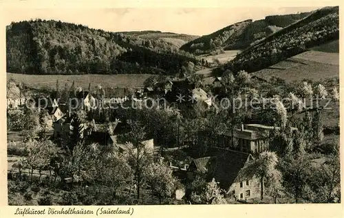 AK / Ansichtskarte Doernholthausen Gesamtansicht  Kat. Sundern (Sauerland)