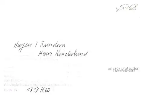 AK / Ansichtskarte Sundern Sauerland Haus Kinderland Kat. Sundern (Sauerland)