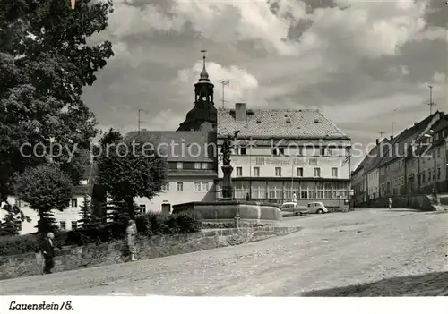 AK / Ansichtskarte Lauenstein Erzgebirge Gasthof Goldener Loewe Kat. Geising