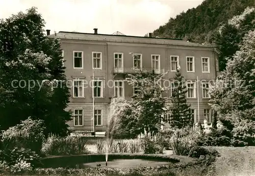 AK / Ansichtskarte Bad Schandau Clara Zetkin Heim Kat. Bad Schandau